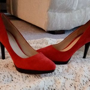 Suede High heel Shoes